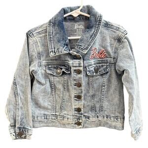 Barbie Acid Washed Denim Jacket, VGUC, Sz XS (4-5) (4B)